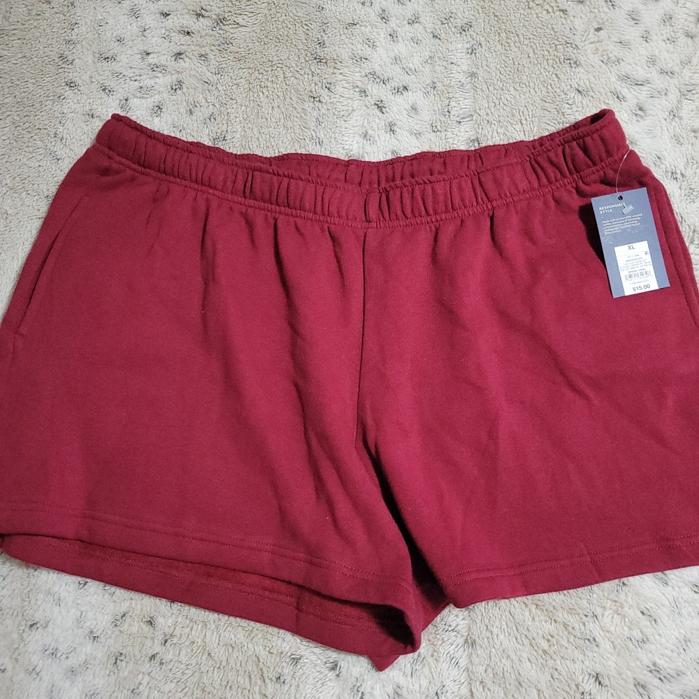 Universal Thread Maroon Sweat Shorts